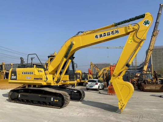 PC200-8 a utilisé l'excavatrice Used Crawler Excavator de KOMATSU