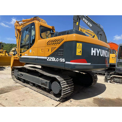 220LC 22 Ton Used Hyundai Excavator 220LC-9S Corée du Sud 2020