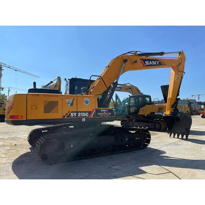 Sany Sy215 a utilisé l'excavatrice 20 Ton Used Hydraulic Excavator de Sany