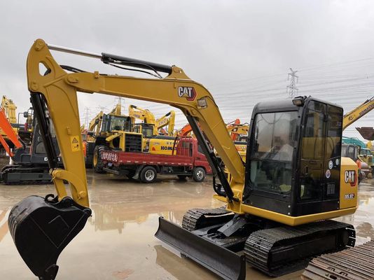 CAT 305.5E2 de Mini Excavator utilisé par Caterpillar a utilisé l'excavatrice de chenille
