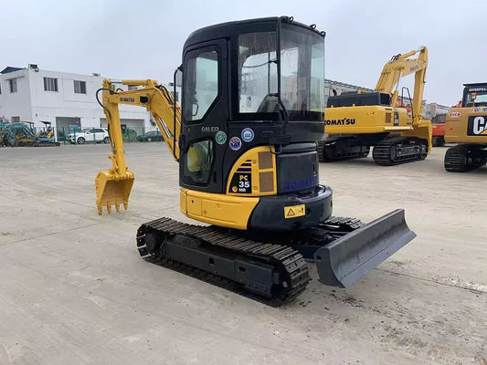 Mini Used Japan Excavator PC35MR-2 a utilisé l'excavatrice PC35 de KOMATSU
