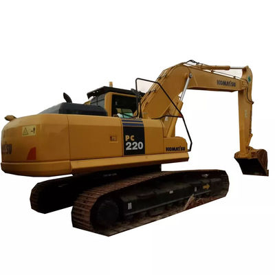 KOMATSU Pc220 a utilisé l'excavatrice de KOMATSU 22 tonnes du Japon de petite excavatrice de chenille d'origine