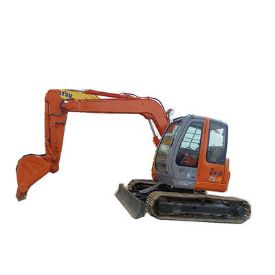 Zx75us Zx75 a utilisé l'excavatrice 7200kg de Hitachi a employé Mini Excavator