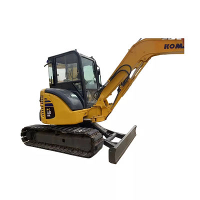 L'excavatrice de Mini Used Komatsu Pc 40mr 4 tonnes de Japon jaune a fait importé