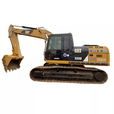 La chenille de CAT 320D a utilisé l'excavatrice 20330kg de Caterpillar