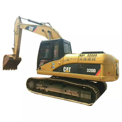 La grande excavatrice utilisée Caterpllar 20 tonnes a employé le chat 320