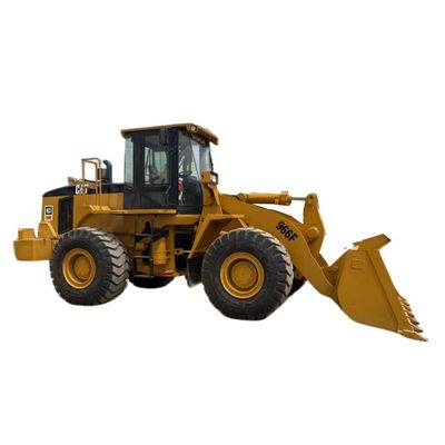 Matériel de construction hydraulique utilisé de chargeur de roue de Caterpillar 966F de chargeur