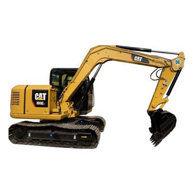 308E2 Caterpillar a utilisé l'excavatrice de CAT Excavators Mini Hydraulic Crawler 8 tonnes