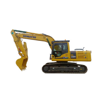 22000kg a utilisé l'excavatrice de chenille de Second Hand Komatsu PC220 d'excavatrice du Japon