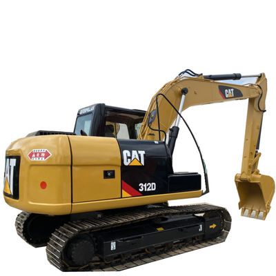 Matériel de construction de moteur d'excavatrice de 12 tonnes Caterpillar 312DL CAT 312D