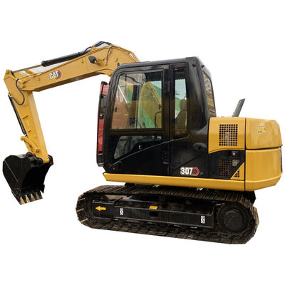 7 excavatrice Mini Small Digger Bucket Capacity 0.33m3 de CAT 307D de Ton Caterpillar