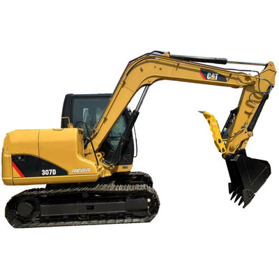 Excavateur Caterpillar 307D d'occasion de 7 tonnes Mini Cat Excavator 307