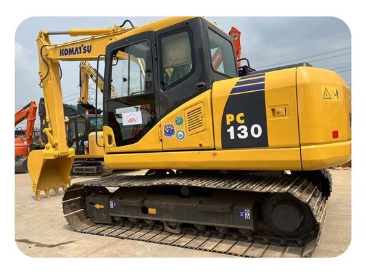 13 voie de With 800mm d'excavatrice de chenille de Ton Used Japan Komatsu PC130