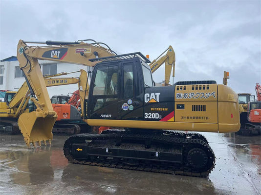 Excavatrice utilisée 20 Ton For Large Construction Projects de chenille de CAT 320D