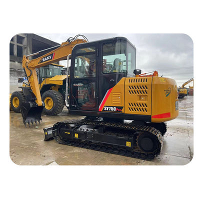 Sany SY75C Pro mini excavateur d'occasion 7,5 tonnes Sany mini creuseuseuse