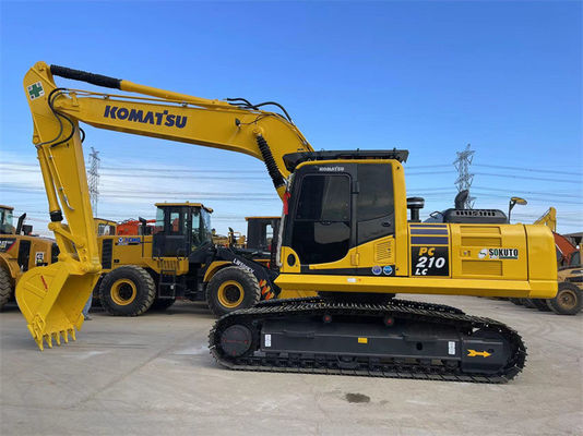 21 tonnes utilisées au Japon Excavateur à rampe Komatsu PC210LC-8 Excavateur Excavateur minier