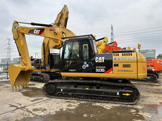 Excavateur CAT 323DL d'origine utilisé Excavateur Caterpillar 320D 323D utilisé