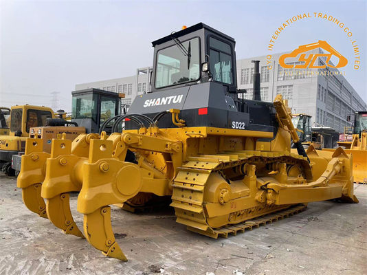 Type de rouleau utilisé Shantui SD22 Bulldozer Tracteur à rouleaux d'occasion