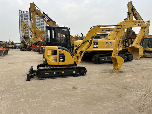 Utilisé Komatsu PC50MR-2 Mini Excavateur 5 Tonnes Utilisé Japon Excavateur Komatsu PC50