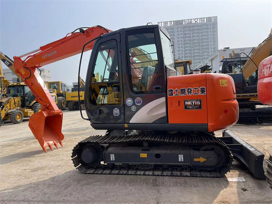 7 tonnes utilisées Hitachi ZX70 Mini Excavateur Excavateur minier avec lame