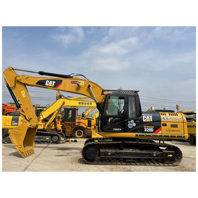 Excavateur hydraulique de seconde main CAT 320D 1082 heures
