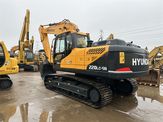 Excavateur Hyundai 220LC-9S d'occasion 22 tonnes Excavateur minier Hyundai 220