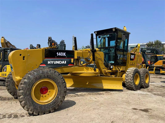 Utilisé CAT 140K Motor Grader Utilisé Caterpillar 140 Grader Équipement de déplacement de terre