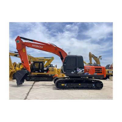 Excavatrice utilisée Hitachi Zx200 20 tonnes Japon Machinerie utilisée Hitachi Moyenne Excavatrice