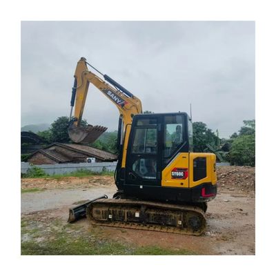 Chine Sany SY60C Pro Excavateur d'occasion de seconde main 6 Tonnes Sany sy60 Mini Digger