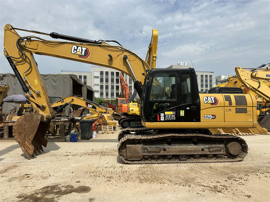 20 tonnes d'excavatrice CAT 320GX d'origine utilisée Année 2021 Excavatrice Caterpillar 320 d'occasion
