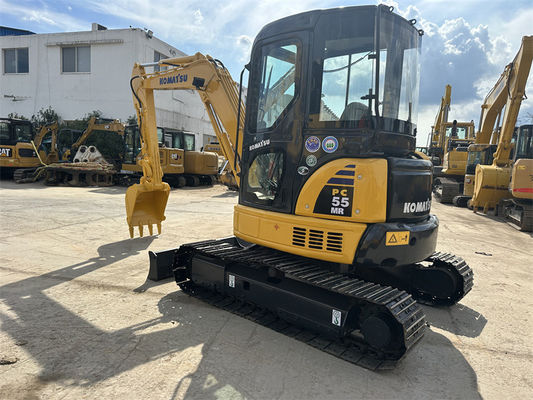 Excavateur PC55MR PC55MR-2 mini-pelleur japonais utilisé