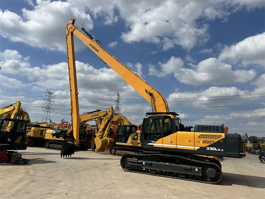 Excavateur Hyundai 330 d'occasion avec longue tige Excavateur Hyundai R330 d'occasion