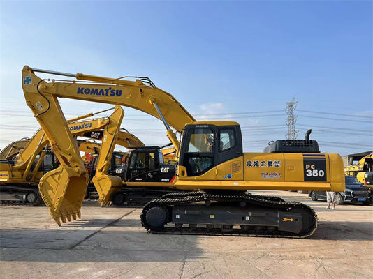 35 tonnes Excavateur japonais utilisé Excavateur hydraulique Komatsu PC350-7