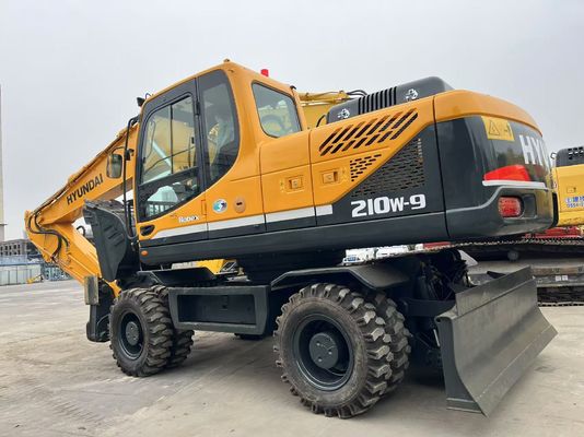 Excavateur à roues d'occasion Hyundai R210W-9 21 tonnes Excavateur à roues d'occasion Hyundai