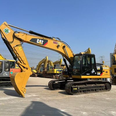 Excavateur Caterpillar 320DL en bon état avec ligne à marteau pour l'exploitation minière