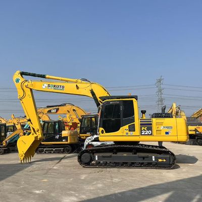 2022 Année Japon fabriqué Komatsu PC220 Excavateur rampant Moyenne machine de construction