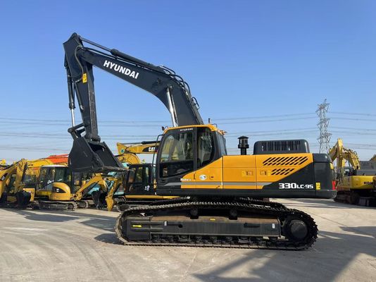 Excavateur Hyundai 330LC-9S de haute performance utilisé 33 tonnes