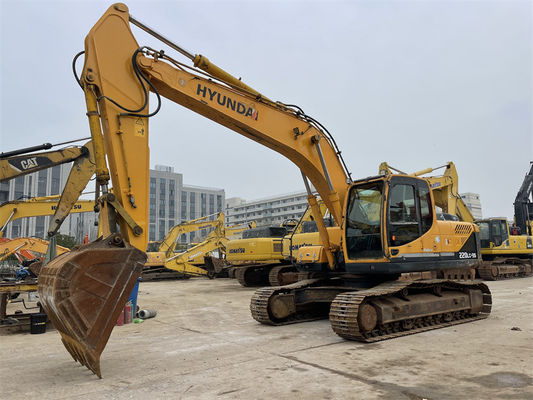 Excavatrice Hyundai 220LC-9S d'origine utilisée à haute performance avec une puissance de moteur de 112 kW