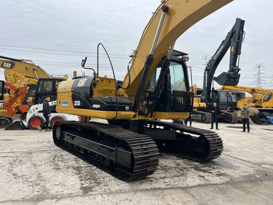 Excavateur à chenille CAT 323DL utilisé pour la construction