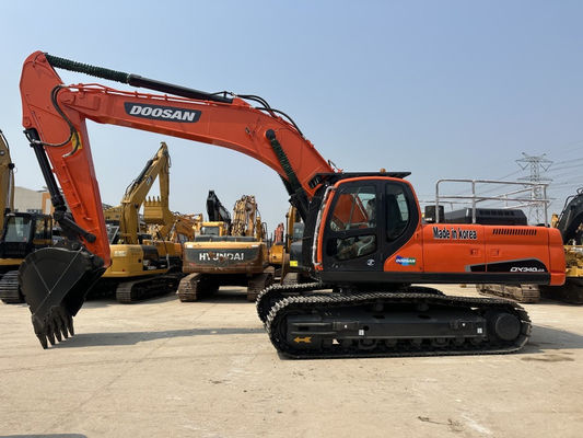 Corée Excavatrice utilisée Doosan DX340LCA 34 tonnes Excavatrice à rampe Doosan DX340