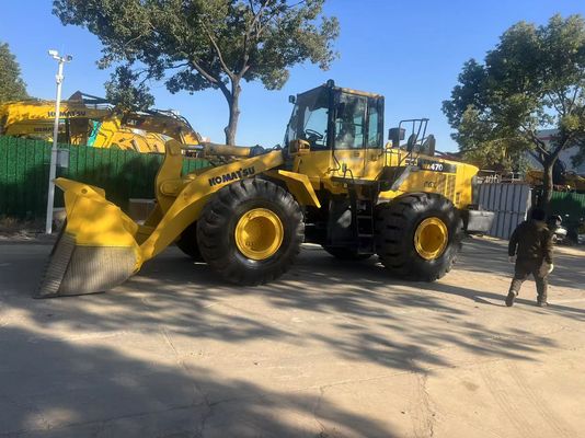 En bon état chargeur à roues utilisé Komatsu WA470-6 Chargeurs utilisés