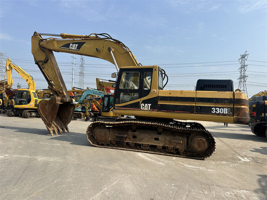 Excavateur à rouleaux Caterpillar 330BL d'origine utilisée 30 tonnes Excavateurs CAT 330