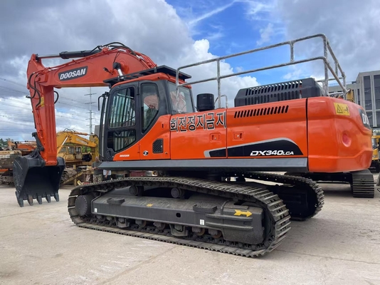Excavatrice d'occasion Doosan DX340LCA d'occasion à hautes performances