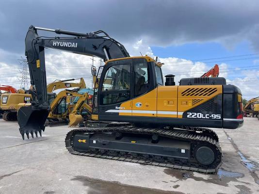 Excavateur Hyundai R220LC-9S d'occasion 22T Crawler 1,2m3 Seau