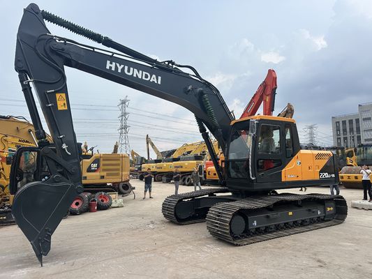 Used Hyundai 220LC-9S Crawler Hydraulic Excavator With 800mm Widened Track