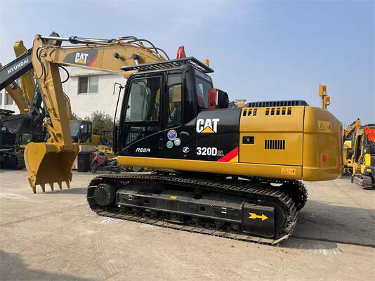 Excavateur CAT 320D bon marché avec moteur 3306 Excavateur CAT 320D moyen d'occasion