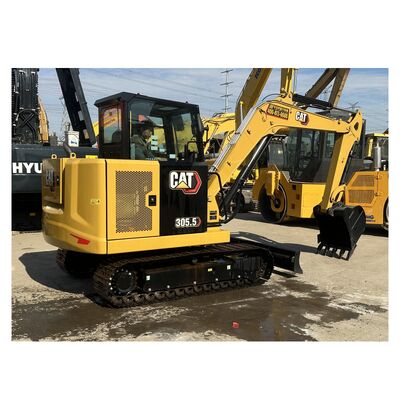 Nouveau type CAT 305.5 Excavatrice de 5,5 tonnes Caterpillar 305.5 Mini Excavatrice à rampe